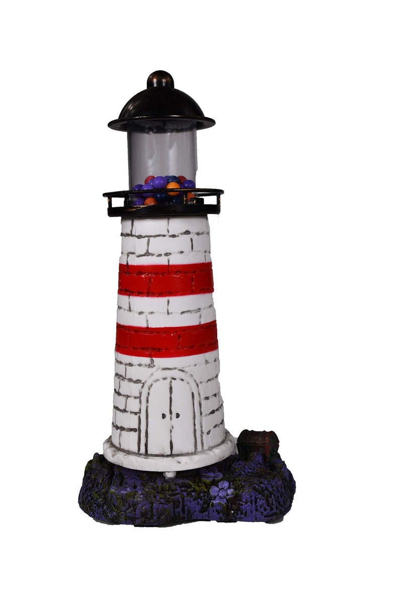 Penn Plax Penn-Plax Deco-Replicas Aerating Lighthouse Ornament - for Freshwater and Saltwater Aquariums - Image 1